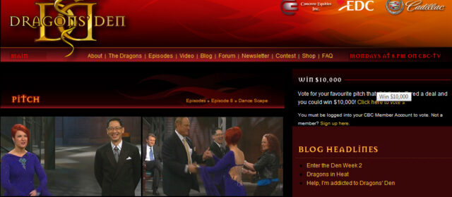 Dragons’ Den Part I: Dancing into the Fire